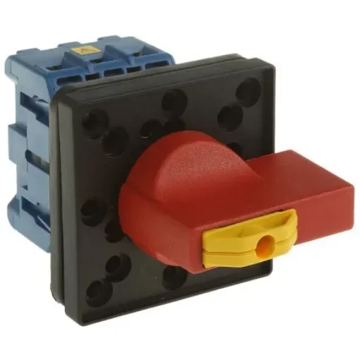 Kraus & Naimer 3P Pole Panel Mount Isolator Switch - 32A Maximum Current, 11kW Power Rating, IP65 - KG32.T203/GBA022.E product image