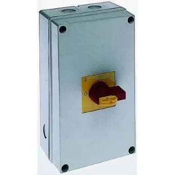 Kraus & Naimer 6P Pole Isolator Switch - 25A Maximum Current, 7.5kW Power Rating, IP65 - KG20B.T206/GBA008.*KL product image