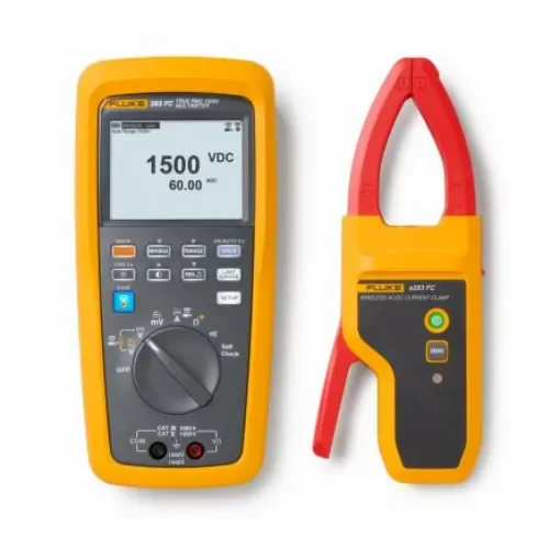 Fluke 283FC PV EUR Handheld LCD Multimeter Kit, 60A ac Max, 60A dc Max, 1000V ac Max - FLUKE 283FC PV EUR product image