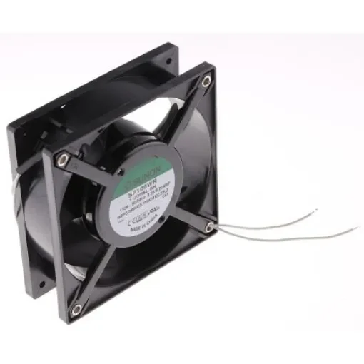 Sunon SP Series Axial Fan, 115 V ac, AC Operation, 144.4m³/h, 20W, 220mA Max, 120 x 120 x 38mm - SP109WR-1123HSL.GN product image