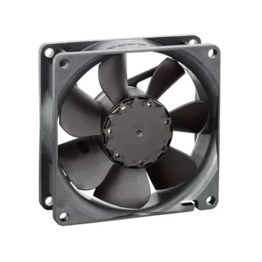 ebm-papst 8400 N Series Axial Fan, 12 V dc, DC Operation, 74m³/h, 2.8W, 230mA Max, 80 x 80 x 25mm - 8412NGHAR-183 product image