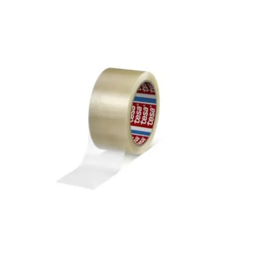 Tesa Tesa 4280 PV0 Transparent Packing Tape, 66m x 48mm - 04280-00030-00 product image