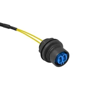 Bulgin LC to LC Duplex Single Mode OS1 Fibre Optic Cable, 125µm, Yellow, 5m - PXF6052CAA product image