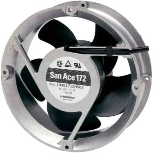 Sanyo Denki San Ace 109P Series Axial Fan, 24 V dc, DC Operation, 383.9m³/h, 13.92W, 580mA Max, 172 x 51mm - 109E1724H501 product image
