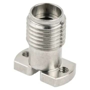 Huber+Suhner 82_SK Series, Jack Thread Mount SK Connector, PCB Termination, Straight Body - 82_SK-S50-0-201/199_NE product image