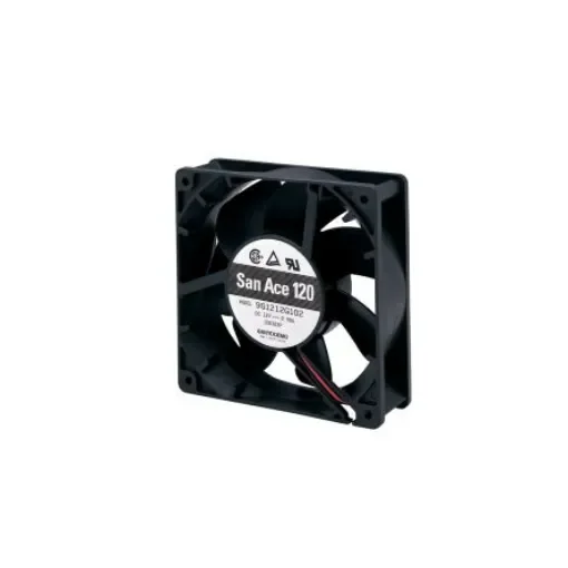 Sanyo Denki 9G Series Axial Fan, 24 V dc, DC Operation, 200.4m³/h, 8.16W, 340mA Max, 119 x 119 x 38mm - 9G1224E101 product image