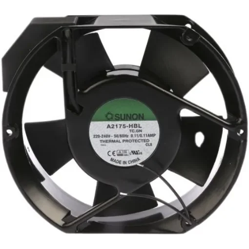 Sunon A2175 Series Axial Fan, 230 V ac, AC Operation, 344.9m³/h, 36W, 240mA Max, 172 x 150 x 51mm - A2175-HBL-TC.GN product image