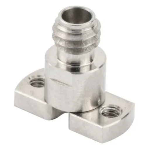 Huber+Suhner 82_PC1 Series, Jack Thread Mount PC 2.4, PCB Termination, Straight Body - 82_PC1-S50-0-200/199_NE product image