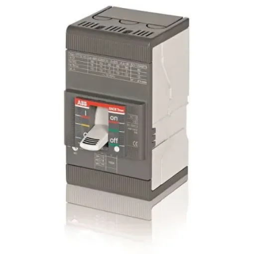 ABB TMAX XT1B MCB, 3P, 100A, 690V AC, 500V DC, 18 kA Breaking Capacity - 66807 product image