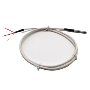 Prosensor PT100 Temperature Probe, 6mm Dia, 100mm Long, 3 Wire, Class A +105°C Max - SLSR100PVC1-1M product image