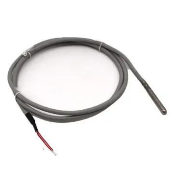 Prosensor PT100 Temperature Probe, 6mm Dia, 100mm Long, 3 Wire, Class A +180°C Max - SLSR100SI1-3M product image