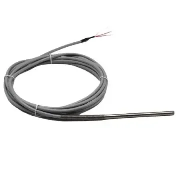 Prosensor PT100 Temperature Probe, 6mm Dia, 50mm Long, 3 Wire, Class A +180°C Max - SL50SI1-1M product image