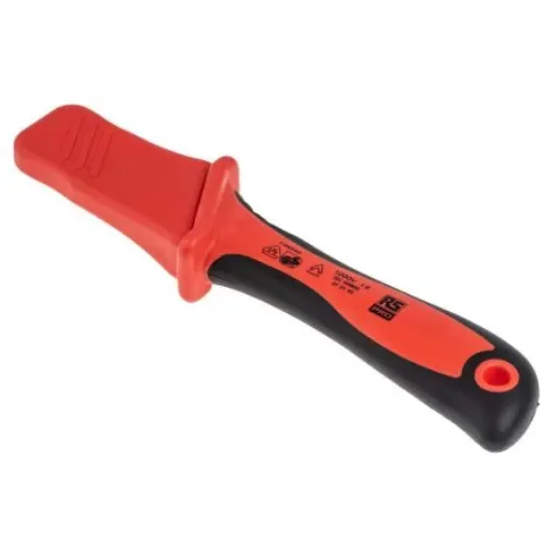 RS PRO Cable Knife, VDE/1000V, 220 mm Overall, 44 mm Blade - 1923674 product image
