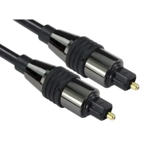 RS PRO Male TOSlink to Male TOSlink Optical Audio Cable, 20m - 1924514 product image