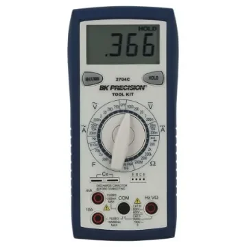 BK Precision BK2704C Handheld Digital Multimeter, 10A ac Max, 10A dc Max, 750V ac Max product image
