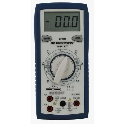 BK Precision BK2707B Handheld Digital Multimeter, True RMS, 10A ac Max, 10A dc Max, 750V ac Max product image