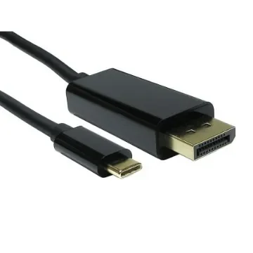 RS PRO Male DisplayPort to Male USB C, PVC  Cable, 4K, 3m - 1924681 product image