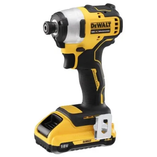DeWALT DCF809L2T - 18V Impact Driver with 2 x 3Ah Batteries Type C - Euro Plug product image