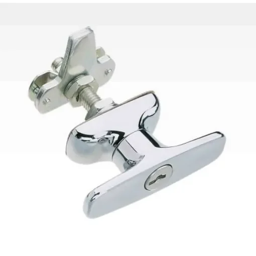 Southco Black Locking Latch, 32mm Panel-to-Tongue, Key Unlock - 92-21-511 product image