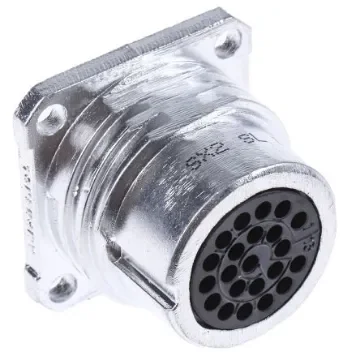 Amphenol Socapex Circular Connector, 22 Contacts, Panel Mount, Socket, Female, SL61 Series - SL EF 222 P product image