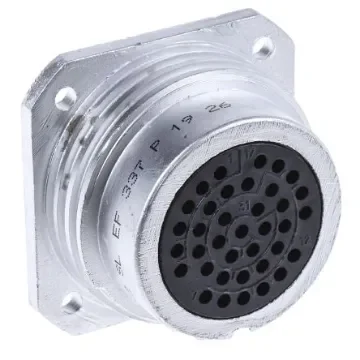 Amphenol Socapex Circular Connector, 37 Contacts, Panel Mount, Socket, Female, SL61 Series - SL EF 337 P product image