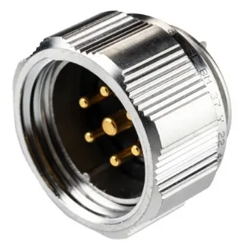 Amphenol Socapex Circular Connector, 7 Contacts, Cable Mount, Plug, Male, SL61 Series - SL BM 37 Y product image