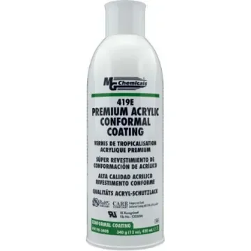 MG Chemical Clear Acrylic Conformal Coating, 420 ml Aerosol, -65°C min, +130°C max - 419E-340G product image