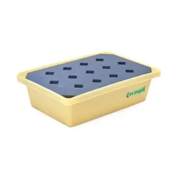 Ecospill Ltd Polyethylene Spill Tray with Grate, 20 (Sump)L Capacity - R3340604 product image