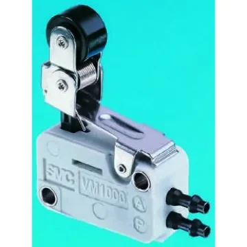 SMC Roller Lever 3/2 Pneumatic Manual Control Valve VM1000 Series, 2.5mm, III B - VM1000-4N-02 product image