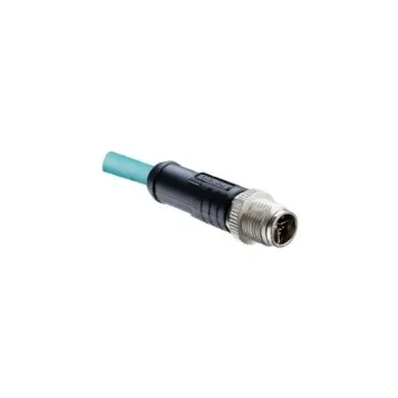 Amphenol Industrial Industrial Circular Connectors, 8 Contacts, Threaded Mount, M12 Connector, Plug, Male, IP67, M - MSXS-08BMMM-SL7X02 product image