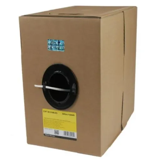 StarTech.com, 305m Cat5e, White, U/UTP Unshielded, Unterminated PVC Sheath - WIR5ECMRWH product image