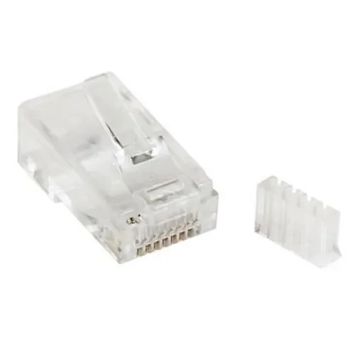 StarTech.com Male RJ45 Connector, Cable Mount, Cat6 Straight 1 Port 8 -Way - CRJ45C6SOL50 product image