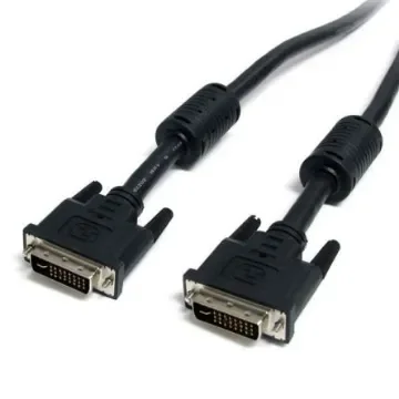 StarTech.com, Male DVI-I Dual Link to Male DVI-I Dual Link Cable, 6.1mBlack sheath - DVIIDMM20 product image