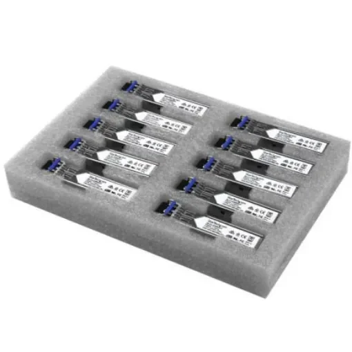 StarTech.com Cisco Compatible SFP Transceiver Module, Full Duplex, 1000Mbit/s - GLCLHSMD10ST product image