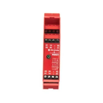 Allen Bradley 440R / MSR5T Emergency Stop Safety Relay, 24V ac/dc, Single Channel, 3 Safety Contacts - 440R-B23020 product image