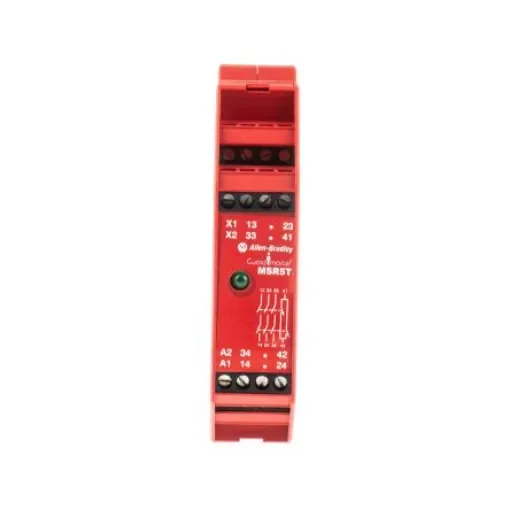 Allen Bradley 440R / MSR5T Emergency Stop Safety Relay, 24V ac/dc, Single Channel, 3 Safety Contacts - 440R-B23020 product image
