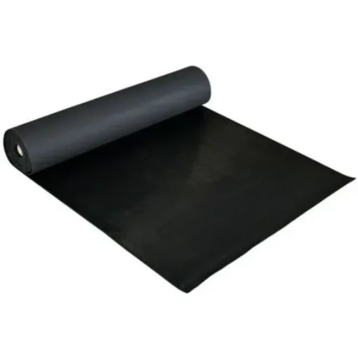 Coba Europe Black Anti-Slip Flooring Natural Rubber Mat 5m x 0.9m x 3mm - RR010015 product image