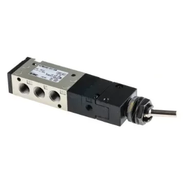 SMC Toggle Lever 5/2 Pneumatic Manual Control Valve VZM500 Series, Rc 1/8, 1/8in, III B - VZM550-01-08 product image