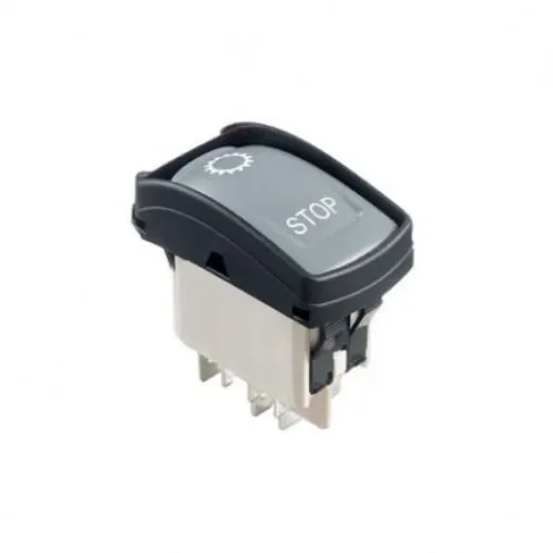 APEM DPDT, Latching Rocker Switch Panel Mount - KH136AAZXXG16N product image