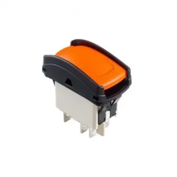 APEM Illuminated SPDT, (On)-On Rocker Switch Panel Mount - KH149AAZXXG12N040305 product image