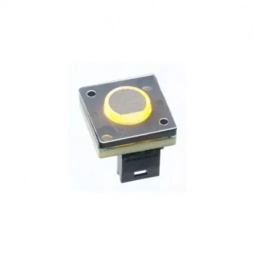 APEM PR Series Push Button Switch, Panel Mount, 14.5mm Cutout, SPST, Red LED, 12V dc, IP65 - PR00100L0R120 product image