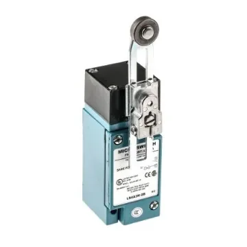 Honeywell HDLS Series Adjustable Roller Lever Limit Switch, NO/NC, IP67, SPDT, Die Cast Zinc Housing, 600V ac Max, 10A - LS4A3K-2B product image