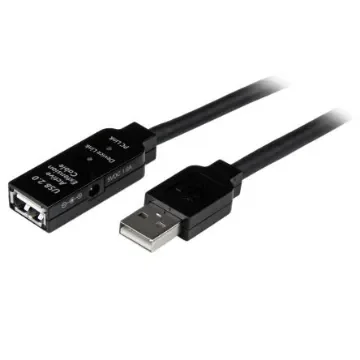 StarTech.com USB 2.0, Male USB A to Female USB A, 480Mbps, 25m - USB2AAEXT25M product image