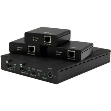StarTech.com 3 Port HDMI over HDBaseT HDMI Extender 35m, 4096 x 2160 Maximum Resolution - ST124HDBT product image