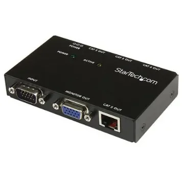 StarTech.com VGA over CAT 5 Extender 150m, 1600 x 1200 Maximum Resolution - ST1214T product image