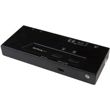 StarTech.com 2 Port 1 Input 1 Output HDMI Matrix Switch  - up to 4K - VS222HD4K product image