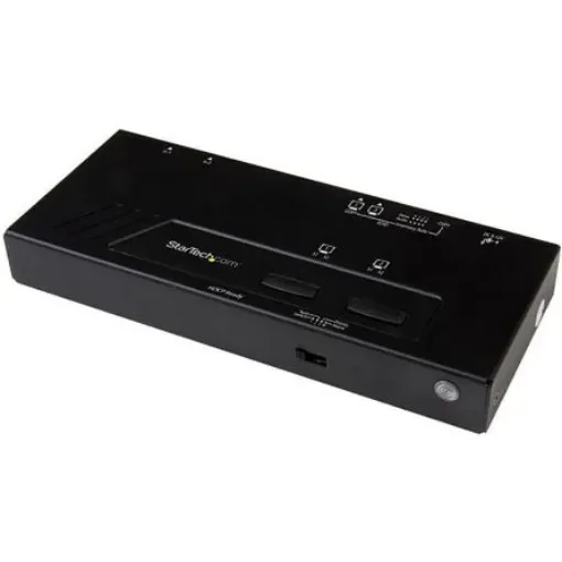 StarTech.com 2 Port 1 Input 1 Output HDMI Matrix Switch  - up to 4K - VS222HD4K product image