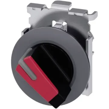 Siemens SIRIUS ACT 3SU10 Series 2 Position Selector Switch Head, 30mm Cutout - 3SU1062-2DF20-0AA0 product image