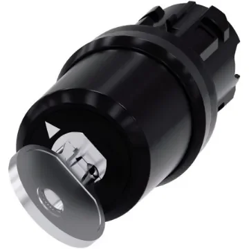 Siemens SIRIUS ACT 3SU10 2-position Key Switch Head, Momentary, 22mm Cutout - 3SU1000-5PC01-0AA0 product image