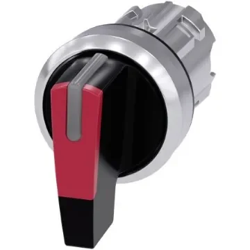 Siemens SIRIUS ACT 3SU10 Series 3 Position Selector Switch Head, 22mm Cutout - 3SU1052-2CP20-0AA0 product image